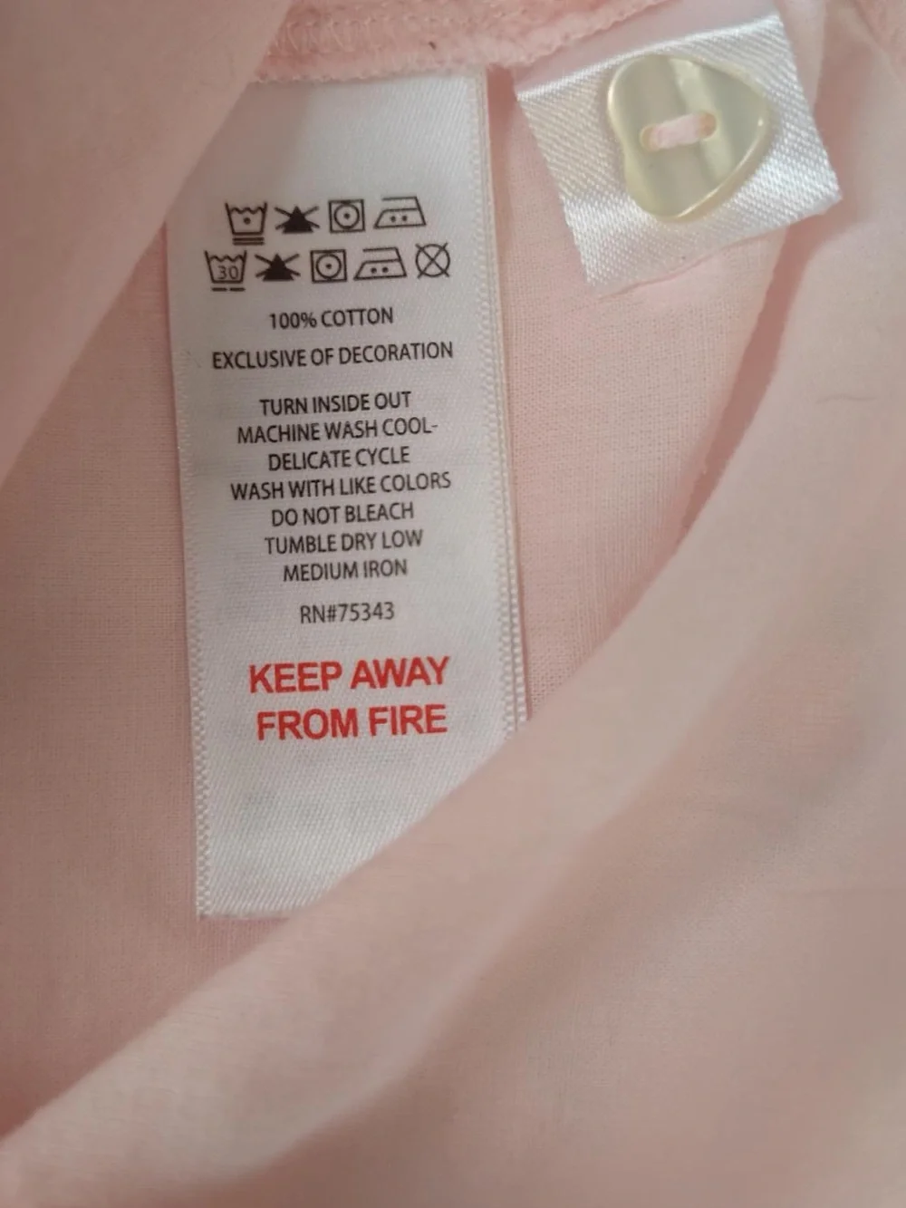 Cupcakes and Cashmere 100% Cotton Pink Short Pajama Set with Red Trim Size Small